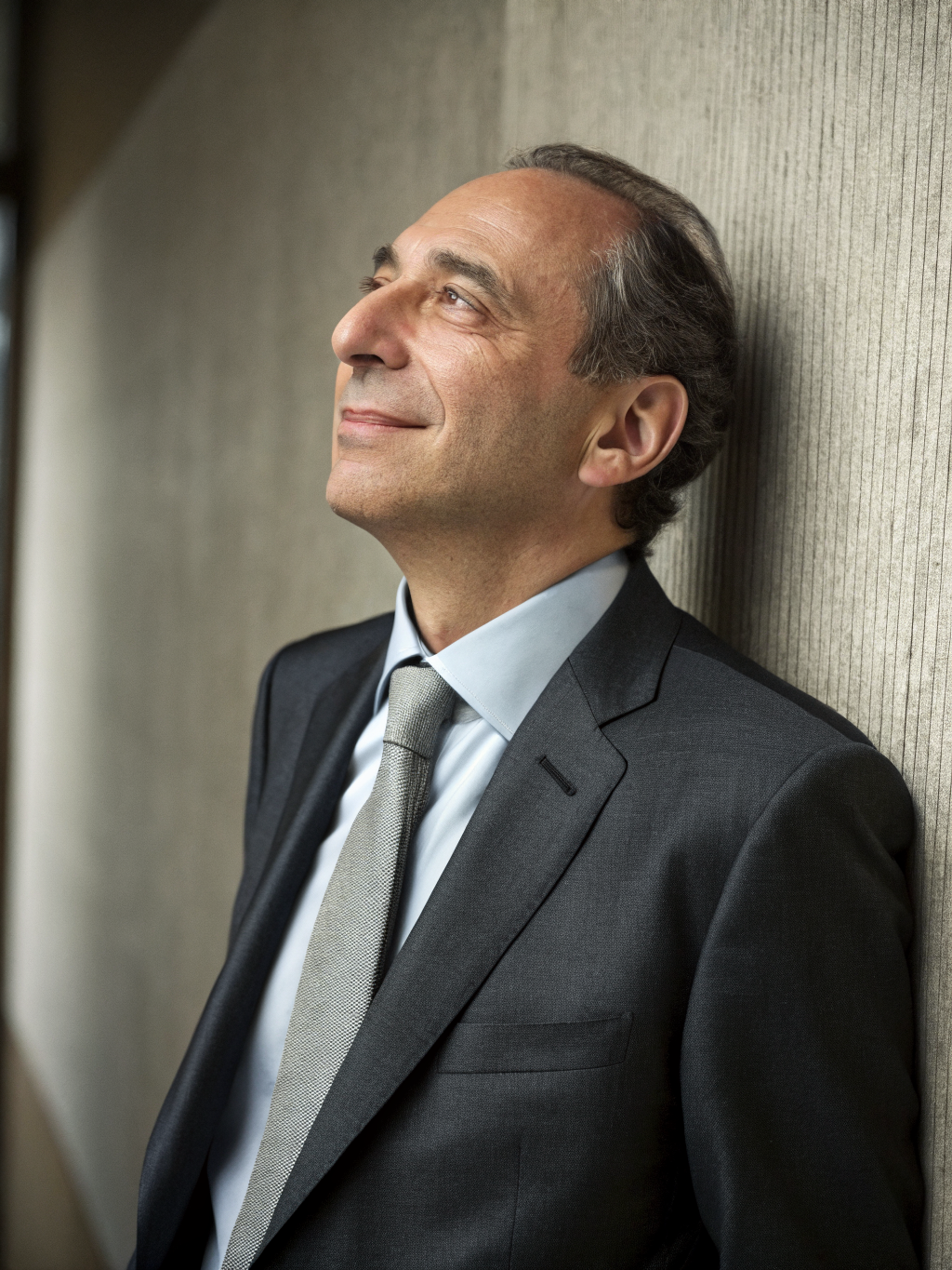 High contrast portrait of a business consultant